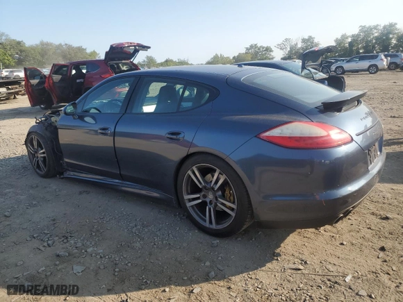 2010 Porsche Panamera S with VIN WP0AB2A76AL062427, listed as a Copart auction lot 70649784 with 103,955 mi miles and Salvage Title. Bid and sale history available at carsss.com. Image 2.