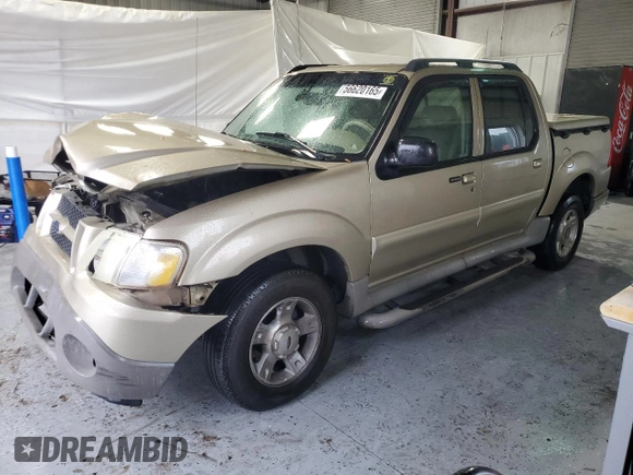 2003 Ford Explorer Sport Trac XLS with VIN 1FMZU67E53UA09799, listed as a Copart auction lot 56620165 with 196,896 mi miles and Salvage title. Bid and sale history available at DreamBid. Image 1.