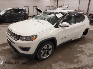 2020 Jeep Compass Limited with VIN 3C4NJDCB7LT240631, listed as a IAAI auction lot 41322631 with 49,481 mi miles. Bid and sale history available at carsss.com. Image 17.