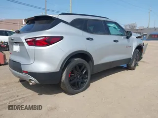 2021 Chevrolet Blazer LT with VIN 3GNKBCRS7MS519979, listed as a IAAI auction lot 42138100 with 73,025 mi miles and . Bid and sale history available at DreamBid. Image 4.