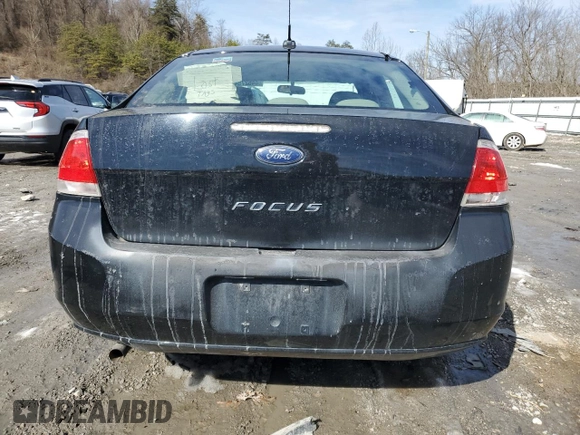 2010 Ford Focus S with VIN 1FAHP3EN7AW251154, listed as a Copart auction lot 44527545 with 107,058 mi miles and Salvage Title. Bid and sale history available at carsss.com. Image 6.