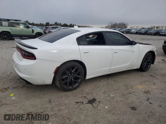 2023 Dodge Charger SXT with VIN 2C3CDXBG1PH572080, listed as a Copart auction lot 50747305 with 0 mi miles and Salvage Title. Bid and sale history available at carsss.com. Image 3.
