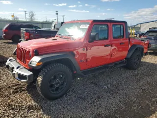 2023 Jeep Gladiator Freedom z VIN 1C6HJTAG7PL556318, wystawiony jako Copart lot #51042065 z przebiegiem 19 224 mil mil oraz Szkoda całkowita • Salvage title. Historia ofert i sprzedaży dostępna na DreamBid. Obrazek 1.