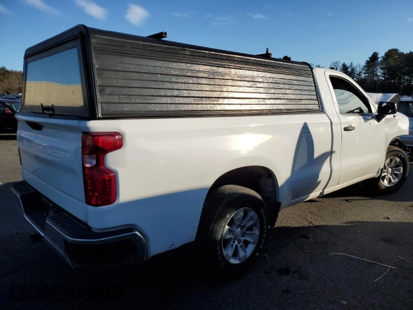 2020 Chevrolet Silverado 1500 Work Truck with VIN 3GCNWAEFXLG256590, listed as a Copart auction lot 87655275 with 88,478 mi miles and Salvage Title. Bid and sale history available at carsss.com. Image 3.