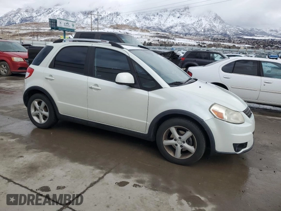 2009 Suzuki SX4 Touring AWD with VIN JS2YB417496200458, listed as a Copart auction lot 45991455 with 91,913 mi miles and Salvage Title. Bid and sale history available at DreamBid. Image 4.