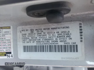 2005 Pontiac Vibe z VIN 5Y2SL638X5Z404544, wystawiony jako Copart lot #42748695 z przebiegiem 209 872 mil mil oraz Nie do naprawy. Historia ofert i sprzedaży dostępna na DreamBid. Obrazek 12.