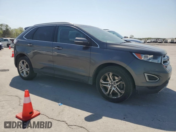 2018 Ford Edge Titanium with VIN 2FMPK4K97JBB80391, listed as a Copart auction lot 53042425 with 162,930 mi miles and Clean Title. Bid and sale history available at carsss.com. Image 4.