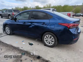 2021 Hyundai Accent SEL with VIN 3KPC24A61ME135728, listed as a Copart auction lot 56217095 with 40,181 mi miles and Salvage title. Bid and sale history available at DreamBid. Image 2.