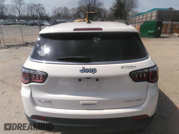 2017 Jeep Compass Limited z VIN 3C4NJDCBXHT641050, wystawiony jako IAAI lot #41838264 z przebiegiem 125 448 mil mil oraz . Historia ofert i sprzedaży dostępna na DreamBid. Obrazek 15.