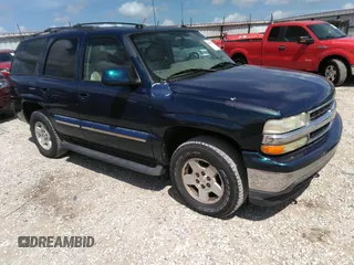 2005 Chevrolet Tahoe LS with VIN 1GNEK13T75J168996, listed as a IAAI auction lot 42587087 with 155,855 mi miles and . Bid and sale history available at DreamBid. Image 1.