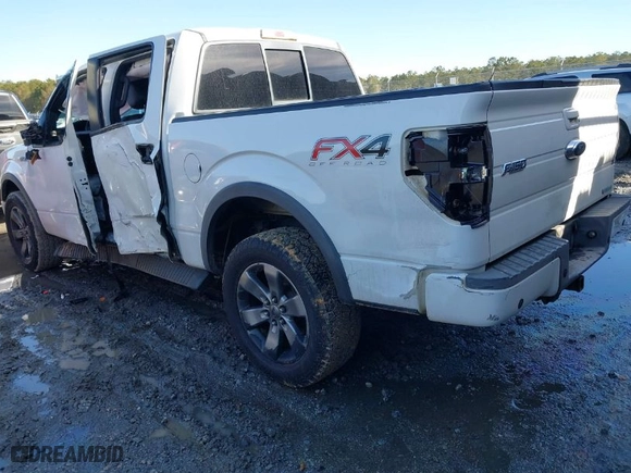 2013 Ford F-150 XL with VIN 1FTFW1ET4DKF24134, listed as a IAAI auction lot 41411293 with 289,430 mi miles. Bid and sale history available at carsss.com. Image 3.