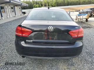 2015 Volkswagen Passat Wolfsburg Edition with VIN 1VWAT7A38FC062182, listed as a Copart auction lot 57321765 with 156,265 mi miles and Salvage title. Bid and sale history available at DreamBid. Image 6.
