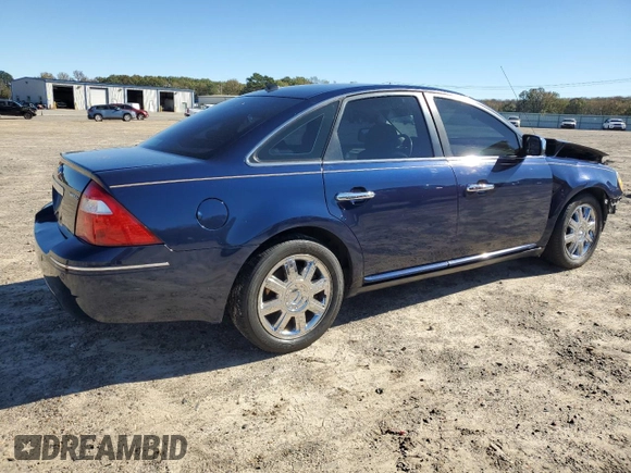 2007 Ford Five Hundred Limited with VIN 1FAHP25187G140705, listed as a Copart auction lot 80255794 with 245,547 mi miles and Salvage Title. Bid and sale history available at carsss.com. Image 3.