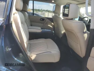 2021 Nissan Armada Platinum with VIN JN8AY2DA0M9373265, listed as a Copart auction lot 68689664 with 57,044 mi miles and Salvage Title. Bid and sale history available at carsss.com. Image 11.