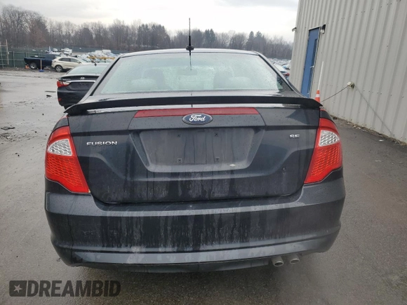 2010 Ford Fusion SE with VIN 3FAHP0HAXAR122478, listed as a Copart auction lot 47041705 with 99,536 mi miles and Clean Title. Bid and sale history available at carsss.com. Image 6.