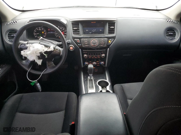 2019 Nissan Pathfinder S with VIN 5N1DR2MN9KC646482, listed as a Copart auction lot 43036565 with 108292 miles and Salvage Title. Bid and sale history available at carsss.com. Image 8.
