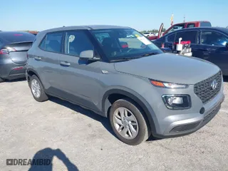 2021 Hyundai Venue SE with VIN KMHRB8A30MU102529, listed as a IAAI auction lot 41791794 with 53,919 mi miles. Bid and sale history available at carsss.com. Image 1.