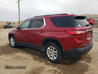 2019 Chevrolet Traverse LT z VIN 1GNERHKWXKJ137382, wystawiony jako Copart lot #47867625 z przebiegiem 103 759 mil mil oraz Szkoda całkowita • Salvage title. Historia ofert i sprzedaży dostępna na DreamBid. Obrazek 2.