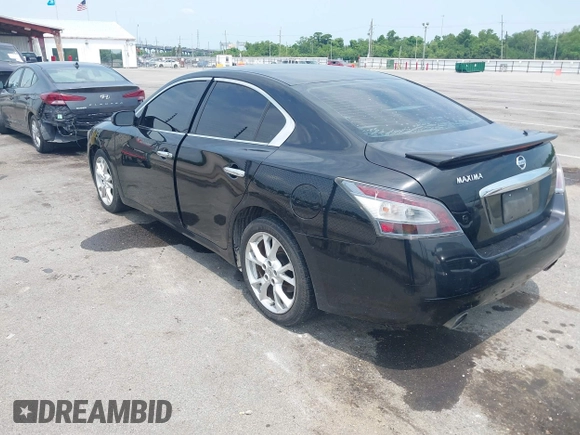 2012 Nissan Maxima SV with VIN 1N4AA5AP6CC803060, listed as a IAAI auction lot 42335818 with 214,097 mi miles and . Bid and sale history available at DreamBid. Image 3.