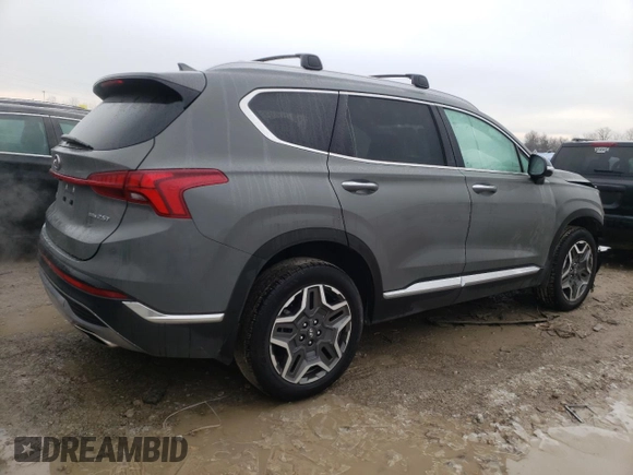 2022 Hyundai Santa Fe Limited with VIN 5NMS4DAL9NH471908, listed as a Copart auction lot 72748642 with 5,406 mi miles. Bid and sale history available at carsss.com. Image 3.