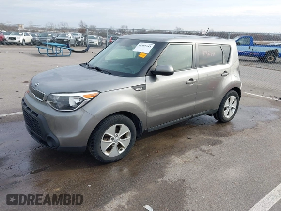 2014 Kia Soul with VIN KNDJN2A26E7051292, listed as a IAAI auction lot 41481848 with 127,273 mi miles. Bid and sale history available at carsss.com. Image 18.