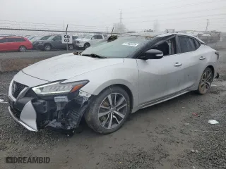 2020 Nissan Maxima SL with VIN 1N4AA6DV0LC372537, listed as a Copart auction lot 87853225 with 94,048 mi miles and Salvage Title. Bid and sale history available at carsss.com. Image 1.