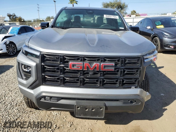 2024 GMC Canyon 2WD Elevation with VIN 1GTP5BEK1R1105112, listed as a Copart auction lot 46897765 with 19,334 mi miles and Salvage Title. Bid and sale history available at carsss.com. Image 5.