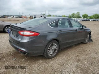 2016 Ford Fusion Titanium with VIN 3FA6P0K96GR317413, listed as a Copart auction lot 61256585 with 91,915 mi miles and Salvage title. Bid and sale history available at DreamBid. Image 3.
