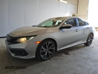 2020 Honda Civic Sedan Sport with VIN 2HGFC2F83LH562695, listed as a Copart auction lot 44449735 with 230,084 mi miles and Clean Title. Bid and sale history available at carsss.com. Image 1.