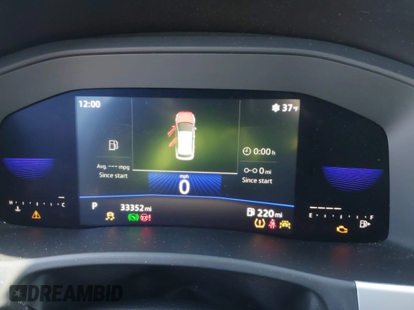 2022 Volkswagen Atlas SE with VIN 1V2DP2CA4NC532255, listed as a IAAI auction lot 41596701 with 33,352 mi miles and . Bid and sale history available at DreamBid. Image 7.