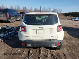 2015 Jeep Renegade Limited with VIN ZACCJBDT0FPB60568, listed as a IAAI auction lot 41782508 with 130,234 mi miles and . Bid and sale history available at DreamBid. Image 17.