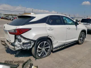 2017 Lexus RX 450h with VIN 2T2BGMCAXHC010399, listed as a Copart auction lot 53464995 with 32,530 mi miles and Salvage Title. Bid and sale history available at DreamBid. Image 3.