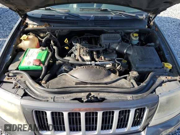 2004 Jeep Grand Cherokee Laredo z VIN 1J4GW48S14C350441, wystawiony jako Copart lot #59434415 z przebiegiem 78 449 mil mil oraz Czysty tytuł • Clean title. Historia ofert i sprzedaży dostępna na DreamBid. Obrazek 12.