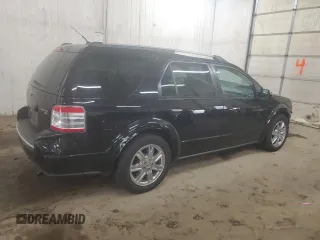 2008 Ford Taurus X Limited with VIN 1FMDK06W18GA03821, listed as a Copart auction lot 53123935 with 147,333 mi miles and Salvage title. Bid and sale history available at DreamBid. Image 3.