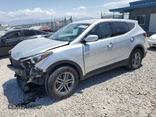 2018 Hyundai Santa Fe 2.4L with VIN 5XYZTDLB1JG572659, listed as a Copart auction lot 59637145 with 178,990 mi miles and Salvage title. Bid and sale history available at DreamBid. Image 1.