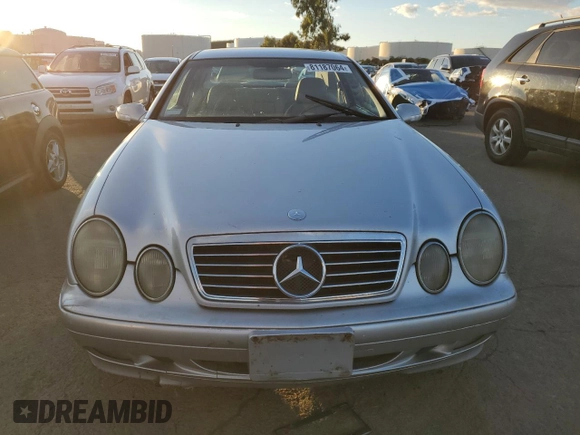 2002 Mercedes-Benz CLK 320/430 with VIN WDBLJ65G62T107394, listed as a Copart auction lot 81187064 with 180,051 mi miles and Salvage Title. Bid and sale history available at DreamBid. Image 5.