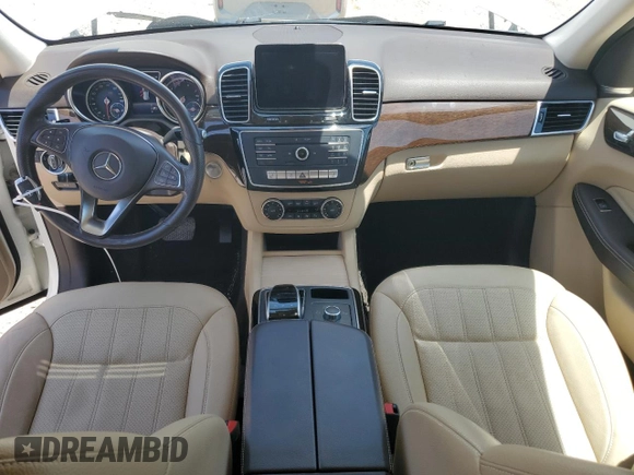 2017 Mercedes-Benz GLE 350 with VIN 4JGDA5JB6HA853368, listed as a Copart auction lot 57012235 with 165,602 mi miles and Salvage title. Bid and sale history available at DreamBid. Image 8.
