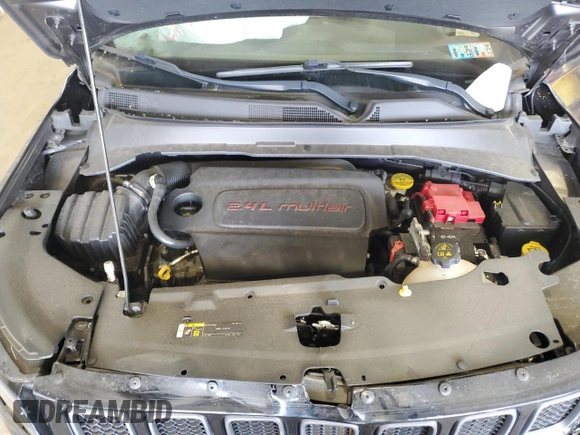 2021 Jeep Compass 80th Anniversary with VIN 3C4NJDEB8MT570616, listed as a Copart auction lot 56180625 with 36,278 mi miles and Salvage title. Bid and sale history available at DreamBid. Image 12.