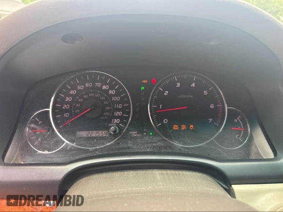 2005 Lexus GX 470 z VIN JTJBT20X550072373, wystawiony jako IAAI lot #42495387 z przebiegiem 221 554 mil mil oraz . Historia ofert i sprzedaży dostępna na DreamBid. Obrazek 7.