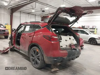 2019 Chevrolet Blazer RS with VIN 3GNKBJRS0KS585100, listed as a IAAI auction lot 41323943 with Not provided miles and . Bid and sale history available at DreamBid. Image 3.