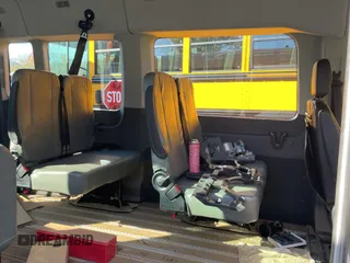 2023 Ford Transit Passenger XL with VIN 1FBAX2C83PKB01131, listed as a Copart auction lot 81578144 with 250 mi miles and Clean Title. Bid and sale history available at DreamBid. Image 6.