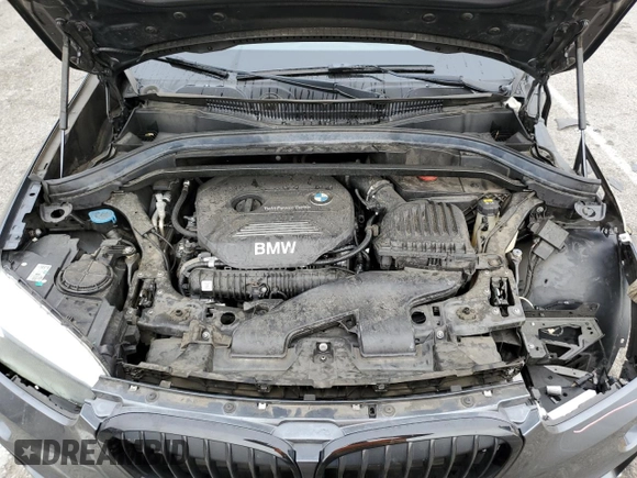 2017 BMW X1 xDrive28i with VIN WBXHT3C32H5F81619, listed as a Copart auction lot 49445533 with 88,439 mi miles. Bid and sale history available at carsss.com. Image 12.