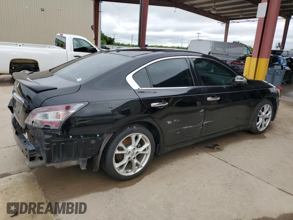 2013 Nissan Maxima SV with VIN 1N4AA5AP0DC831468, listed as a Copart auction lot 55640505 with 121,492 mi miles and Clean title. Bid and sale history available at DreamBid. Image 3.