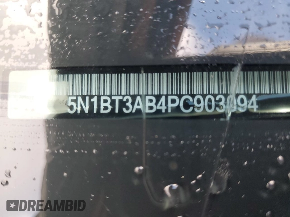 2023 Nissan Rogue S with VIN 5N1BT3AB4PC903094, listed as a Copart auction lot 56675185 with Not provided miles and Clean title. Bid and sale history available at DreamBid. Image 13.
