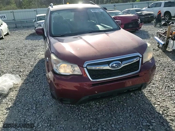 2015 Subaru Forester 2.5i Premium with VIN JF2SJADC1FH489021, listed as a Copart auction lot 49957445 with 105,094 mi miles and Salvage Title. Bid and sale history available at carsss.com. Image 12.
