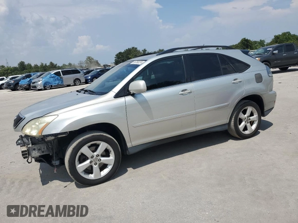 2004 Lexus RX 330 with VIN 2T2GA31U34C003139, listed as a Copart auction lot 66768324 with 242,036 mi miles and Salvage Title. Bid and sale history available at carsss.com. Image 1.