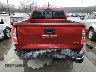 2016 GMC Canyon 2WD SLE with VIN 1GTG5CE36G1151014, listed as a Copart auction lot 86960274 with 71,593 mi miles and Salvage Title. Bid and sale history available at carsss.com. Image 6.
