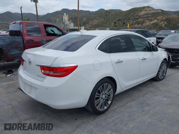 2015 Buick Verano Leather Group with VIN 1G4PS5SK6F4138613, listed as a IAAI auction lot 42055650 with 56,964 mi miles. Bid and sale history available at carsss.com. Image 4.