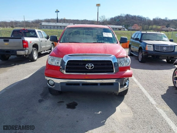 2007 Toyota Tundra SR5 with VIN 5TFBV54177X021326, listed as a IAAI auction lot 41787243 with 210,510 mi miles. Bid and sale history available at carsss.com. Image 12.