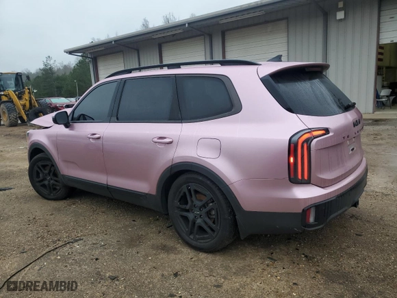 2024 Kia Telluride SX Prestige X-Pro with VIN 5XYP5DGC9RG523452, listed as a Copart auction lot 86394734 with 31,920 mi miles and Salvage Title. Bid and sale history available at carsss.com. Image 2.